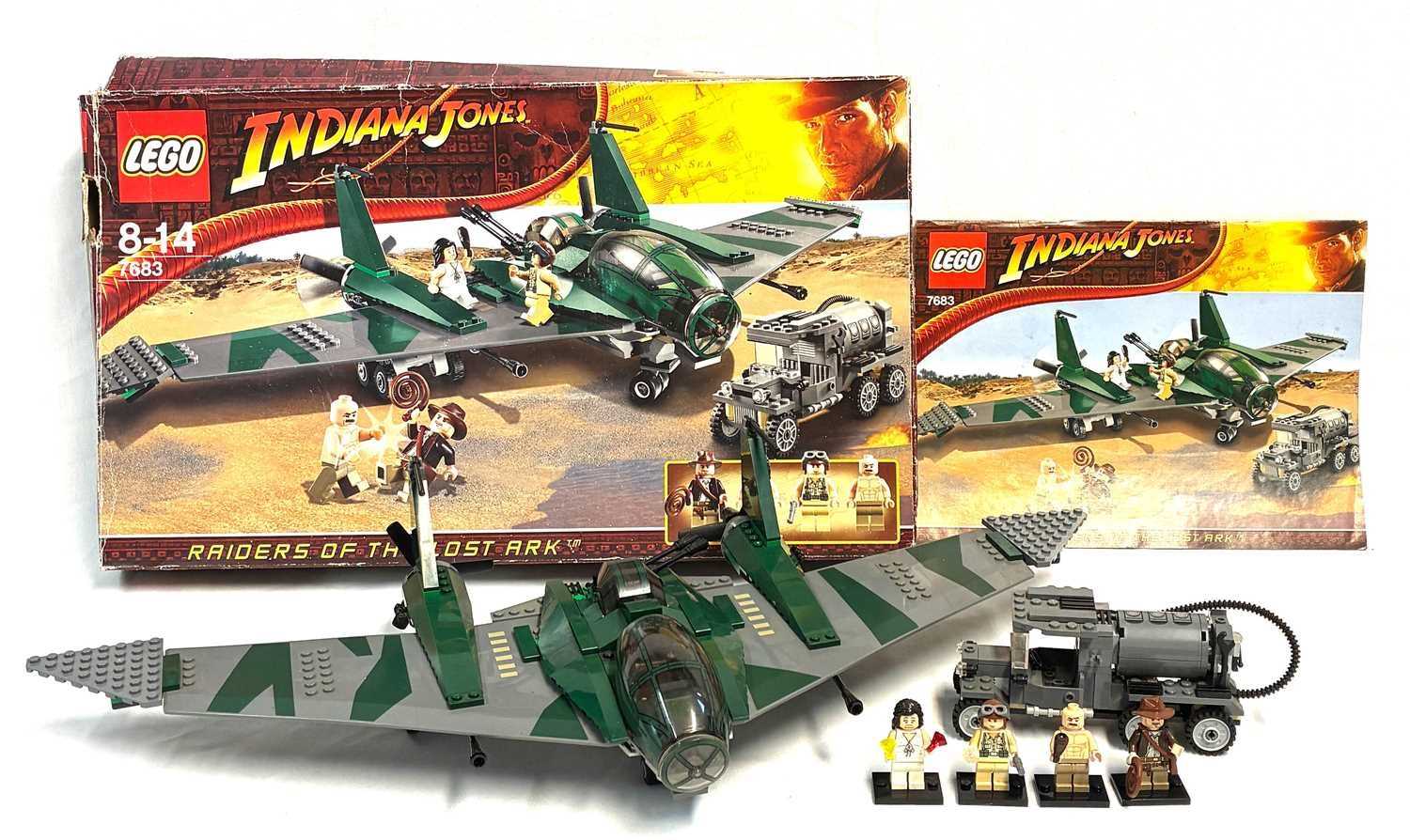 Lot 12 - Lego Raiders of the Lost Ark set number 7683 Fight on the Flying Wing MIB complete