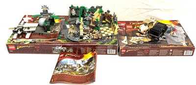 Lot 13 - Lego Raiders of the Lost Ark & Temple of Doom sets x 2 MIB