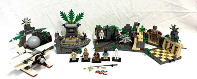 Lot 13 - Lego Raiders of the Lost Ark & Temple of Doom sets x 2 MIB