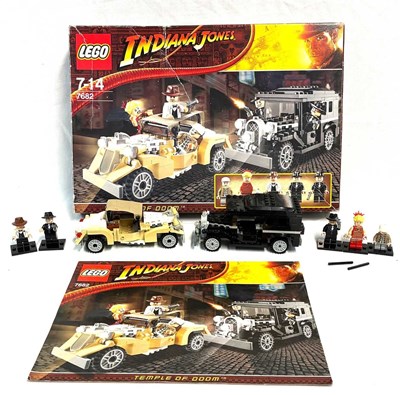 Lot 13 - Lego Raiders of the Lost Ark & Temple of Doom sets x 2 MIB