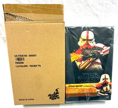 Lot 53 - Hot Toys Star Wars Incinerator Stormtrooper TMS012 1/6th scale figure MISP