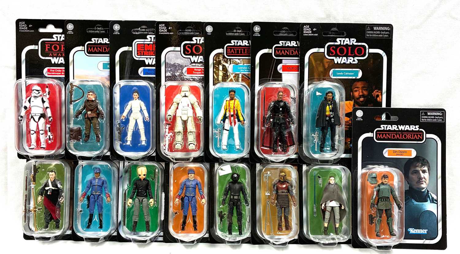 Lot 56 - Hasbro Star Wars Vintage Collection 3 3/4" figures x 15 MISP
