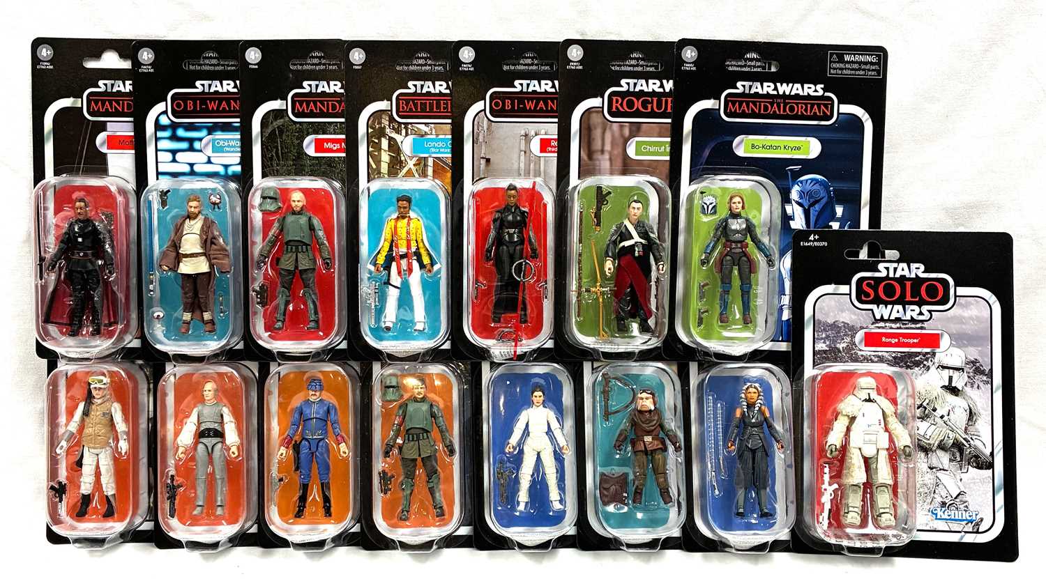 Lot 57 - Hasbro Star Wars Vintage Collection 3 3/4" figures x 15 MISP