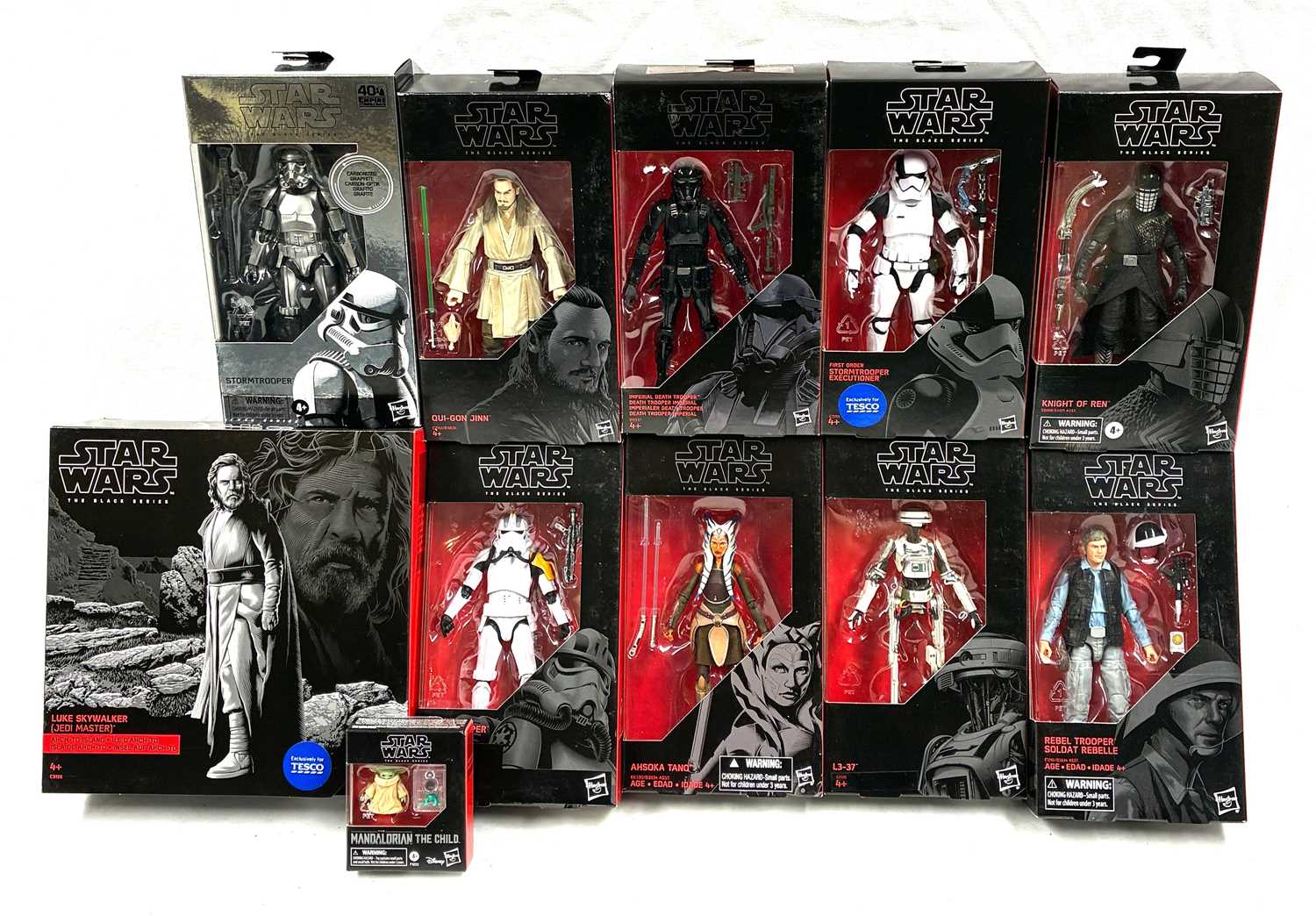 Lot 78 - Hasbro Star Wars Black Series 6" figures x 11 MISP