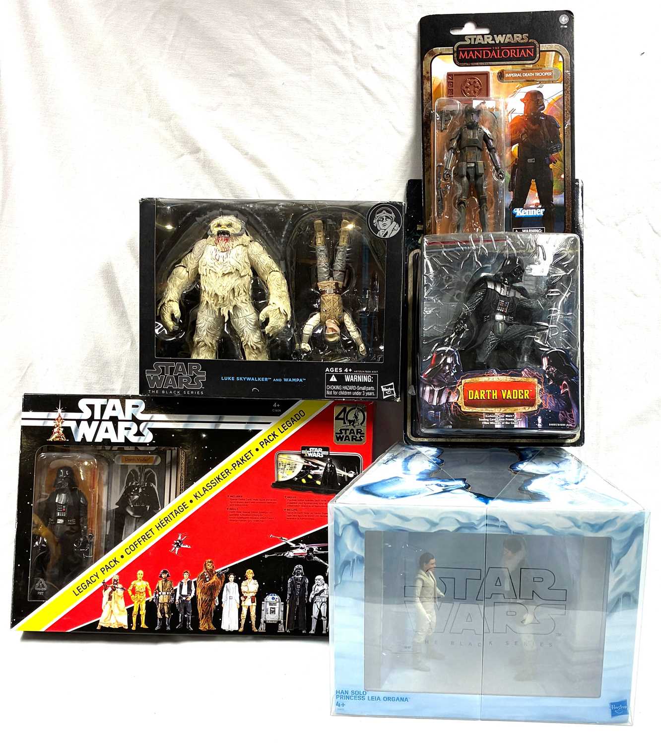 Lot 86 - Hasbro Star Wars Black Series 6" figures, figure sets and Unleashed Darth Vader MISP