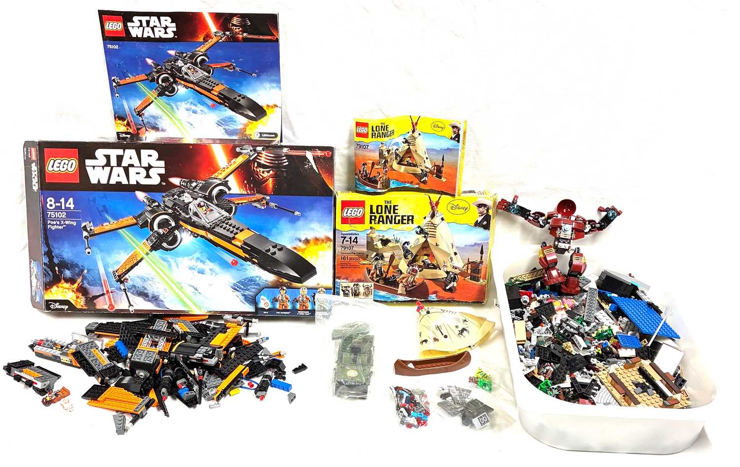 Lot 37 - Large quantity of assorted Lego, some boxed