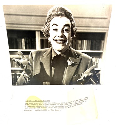 Lot 49 - ABC Television 1960's Batman TV Series Photo Stills x 7