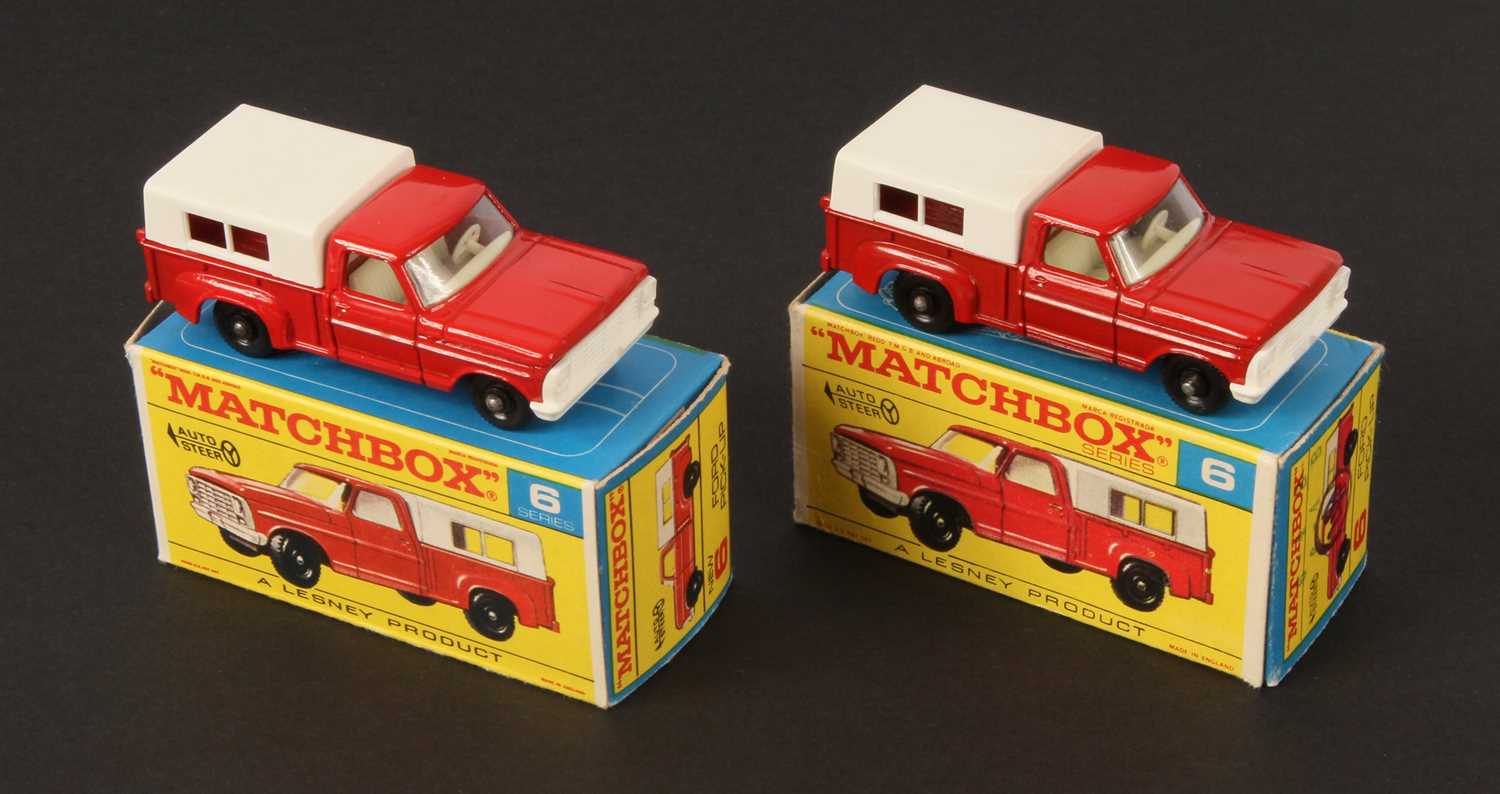 Lot 54 - Matchbox Regular Wheels 2 x 6d Ford Pick-up Truck