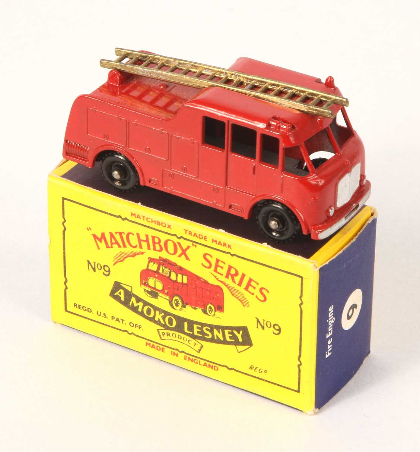 Lot 82 - Matchbox Regular Wheels 9c Merryweather Marquis Fire Engine Stannard Code 8