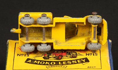 Lot 48 - Matchbox Regular Wheels 15a Diamond T Prime Mover Stannard Code 1 WITH RARE YELLOW BODY