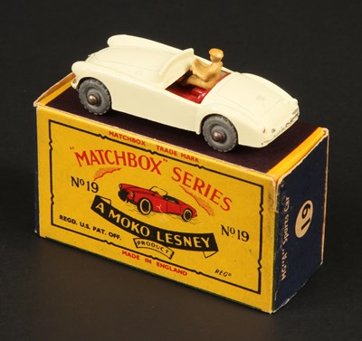 Lot 61 - Matchbox Regular Wheels 19b MGA - Stannard Code 1 WITH RARE GOLD TRIM