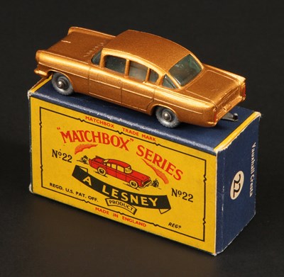 Lot 89 - Matchbox Regular Wheels 22b Vauxhall Cresta PA Stannard Code 20 METALLIC LIGHT GOLD BODY + 24-TREAD SPW