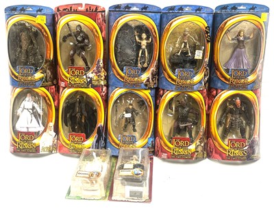 Lot 1 - Toy Biz Lord of the Rings 6" figures x 12 MIB