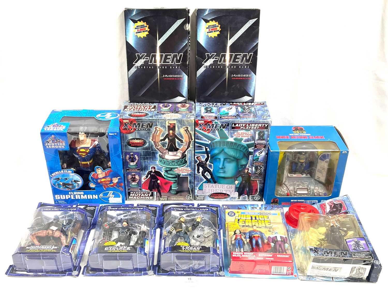 Lot 15 - Quantity of Marvel and DC Collectables MIP