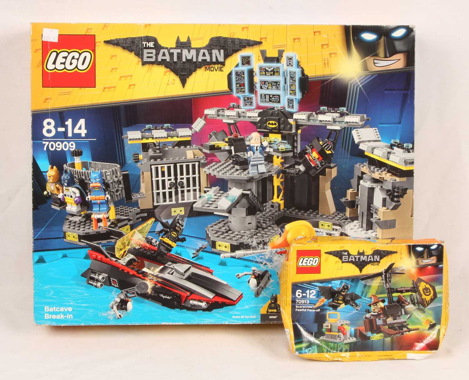Lot 3 - Lego - Pair of The Batman Movie Construction Sets.