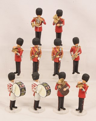 Lot 26 - Corgi Icons Scots Guards Band Loose Figures.