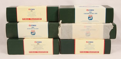 Lot 27 - Corgi Classics Group Of Public Transport & Fuelling The Fifties Vehicles.