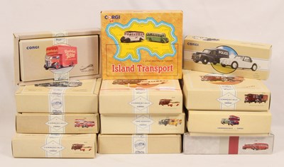 Lot 33 - Corgi Classics Mixed Group of Public Transport Vehicles & Commercial Vehicles.