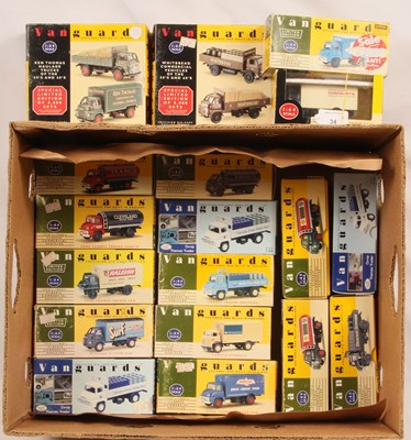 Lot 34 - Lledo Vanguards Group Of 1:64th Scale Commercial Vehicles & Sets.