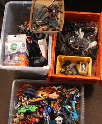 Lot 87 - Large Mixed Group of Mainly Loose TV & Film Character Figures & Toys.
