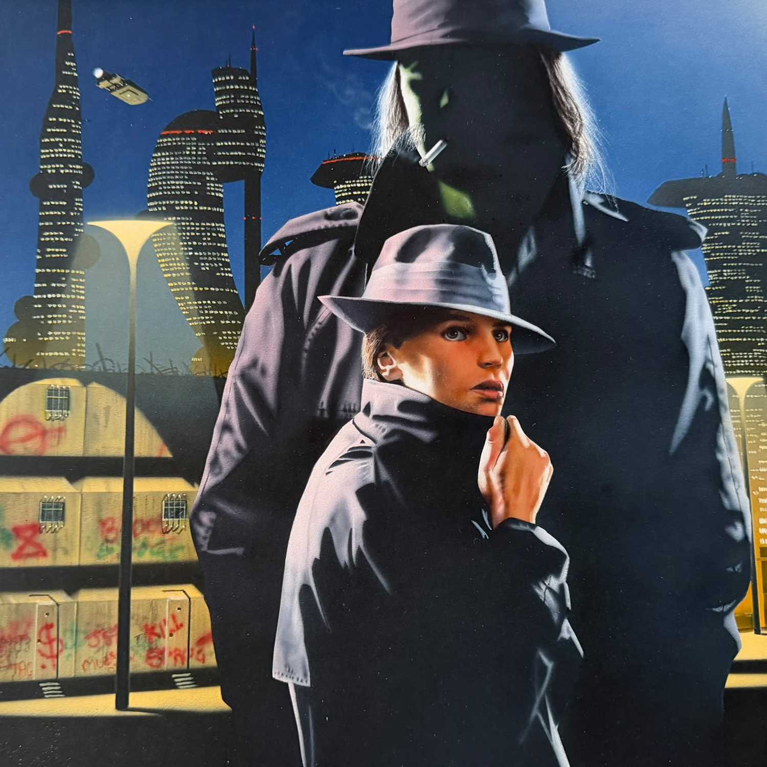 Lot 9 - Fred Gambino – Doctor Who: Mean Streets Cover Artwork (1997)
