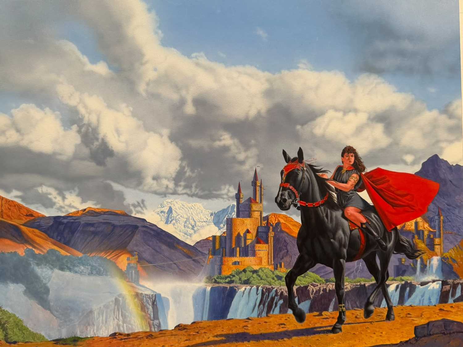 Lot 10 - Fred Gambino – The Horse Girl (1988)