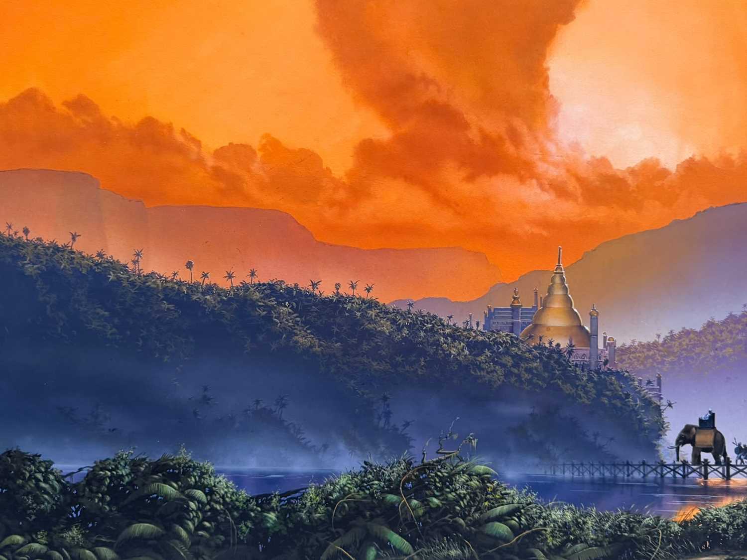 Lot 12 - Fred Gambino – The Last Lions of Sinhala (1989)