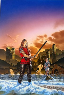 Lot 16 - Fred Gambino – Vengeance of Dragons (1999)
