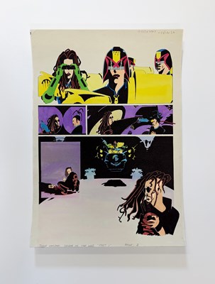 Lot 22 - Steve Sampson – Harmony: “Headcase”, Part 2, Page 20 – Judge Dredd Megazine Vol. 3 #9 (1995)