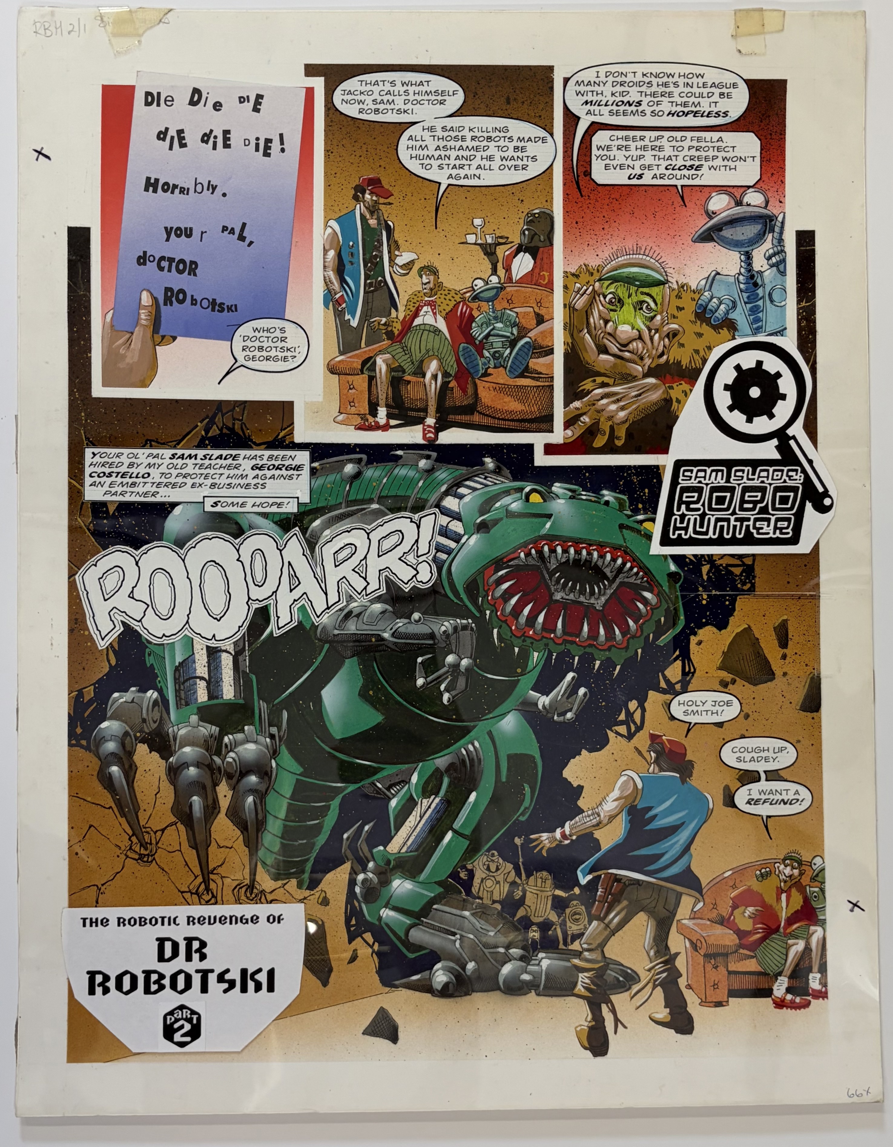 Lot 23 - Simon Jacob – Robo-Hunter: “The Robotic