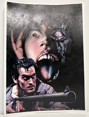 Lot 33 - John Bolton – The Evil Dead Graphic Novel Cover Original Art, 2008