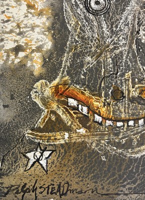 Lot 73 - Ralph Steadman – Horned Titter Original Painting