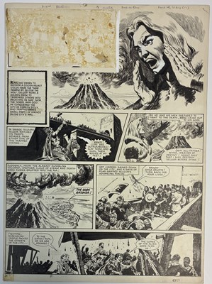 Lot 93 - Don Lawrence - Karl the Viking: The False God, Opening Page (1962)