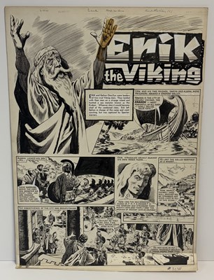 Lot 99 - Don Lawrence - Karl the Viking: The Kraken, Title Page (1963)