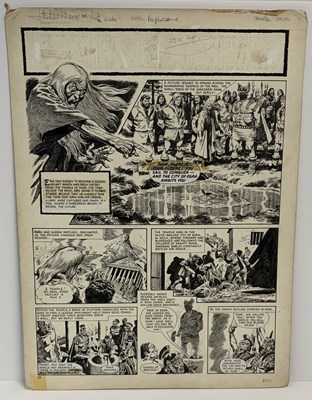 Lot 102 - Don Lawrence - Karl the Viking: The False God, Title Page (1961)