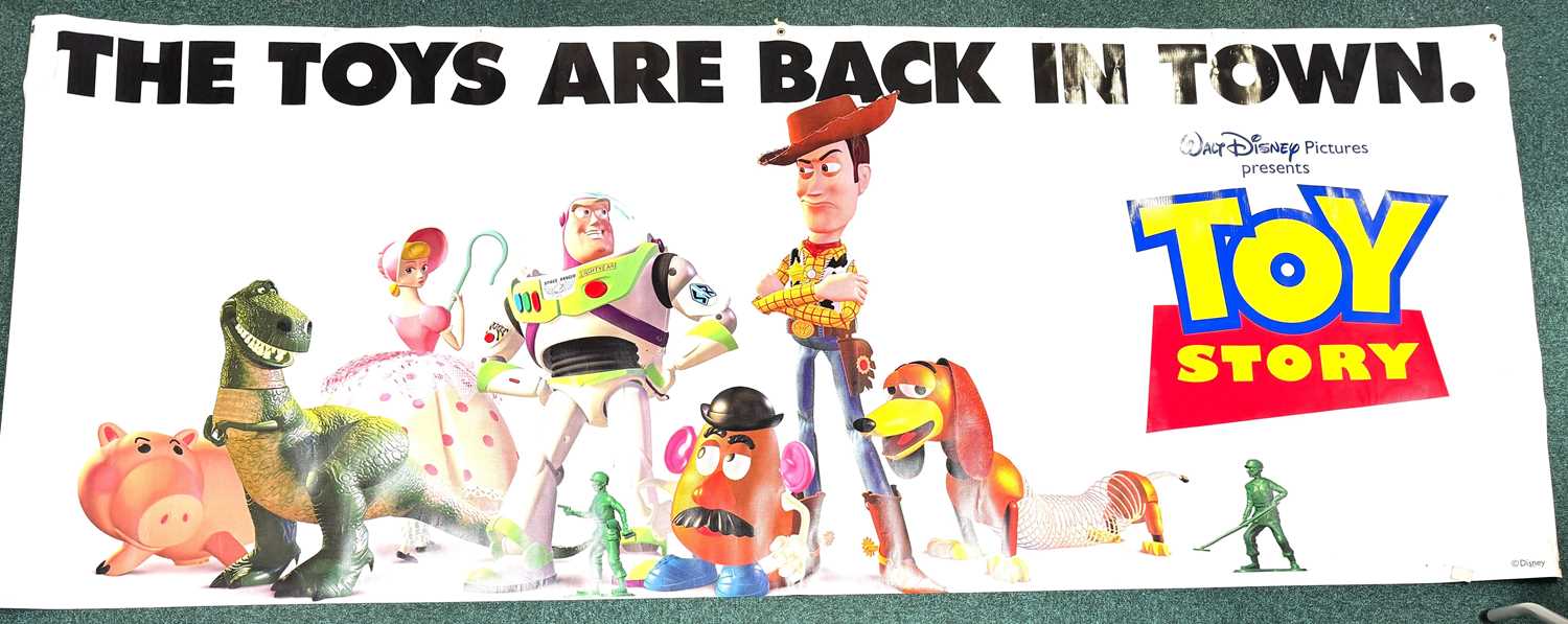 Lot 38 - Walt Disney Toy Story 10ft vinyl Promotional Cinema Banner COLLECTION ONLY