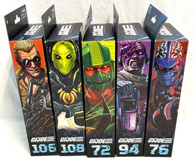 Lot 3 - Hasbro GI Joe Classified Series 6" figures x 5 MISP