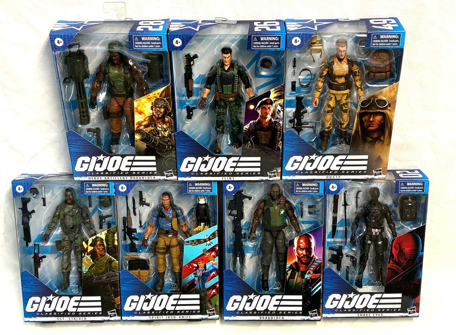 Lot 6 - Hasbro GI Joe Classified Series 6" figures x 7 MISP