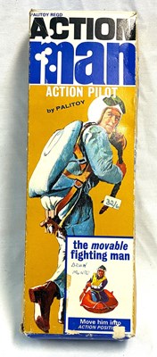 Lot 59 - Palitoy vintage Action Man Action Pilot (1966) black hair MIB