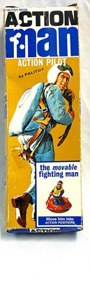 Lot 59 - Palitoy vintage Action Man Action Pilot (1966) black hair MIB