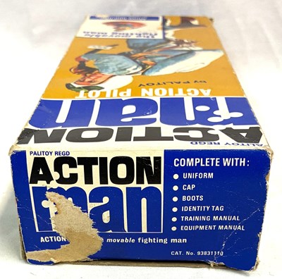 Lot 59 - Palitoy vintage Action Man Action Pilot (1966) black hair MIB