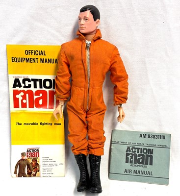 Lot 59 - Palitoy vintage Action Man Action Pilot (1966) black hair MIB