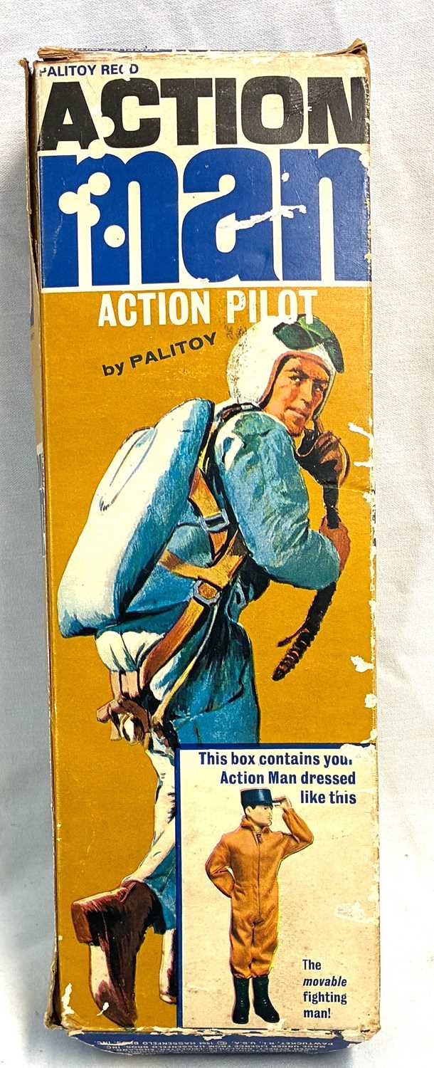 Lot 60 - Palitoy vintage Action Man Action Pilot (1966) brown hair MIB