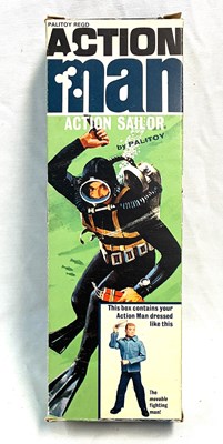 Lot 63 - Palitoy vintage Action Man Action Sailor (1966) ginger hair MIB