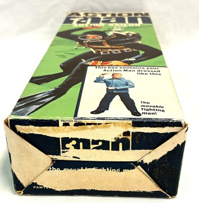 Lot 63 - Palitoy vintage Action Man Action Sailor (1966) ginger hair MIB