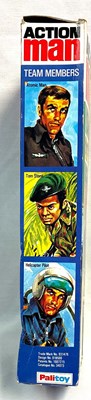 Lot 69 - Palitoy vintage Action Man Sailor (1977) Flock Head brown Hair, Gripping Hands, Eagle Eyes MIB